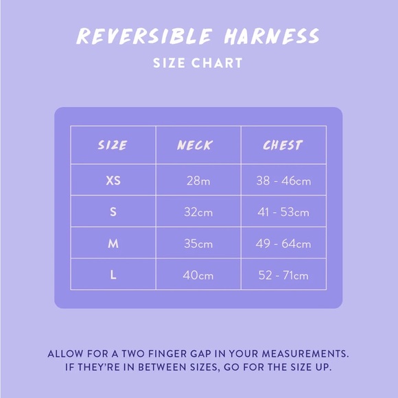 WYLD CUB pocket rocket reversible dog harness, leash, poop bag holder set - Picture 6 of 6